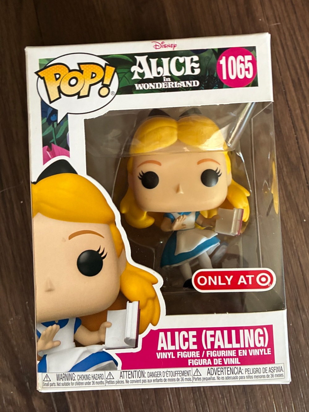 NEW! Funko Pop! Disney Alice in Wonderland Alice (Falling) #1065 vinyl figure